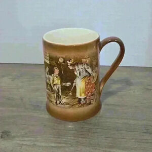 Vintage Sandland Hanley Staffordshire Jug Mug - Oliver Twist  - Made in England